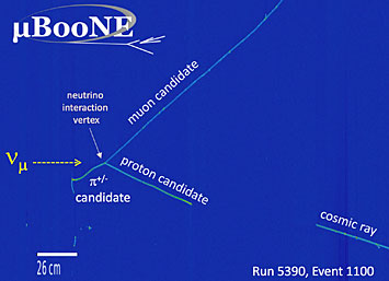 Three-track Neutrino Event