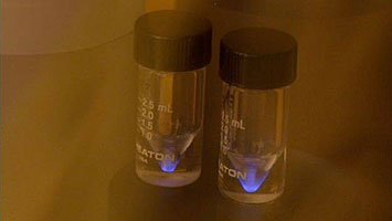 Samples of finished actinium-225