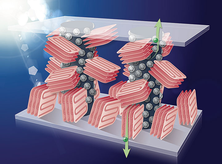 Polymer-based plastic solar cells