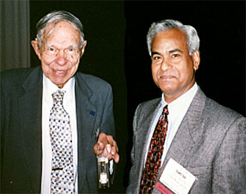Suresh Srivastava and Glenn Seaborg