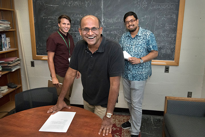 Raju Venugopalan, Physics Department