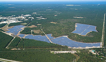 Overview of LI solar farm