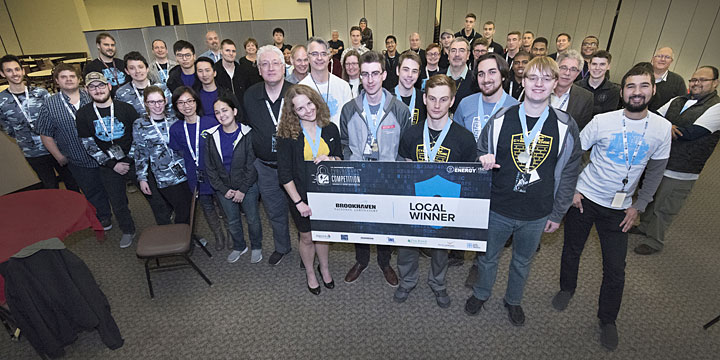 Local winners of the 2018 CyberForce Competition