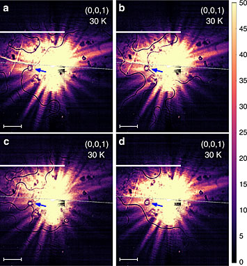 Images of the antiphase domain boundaries