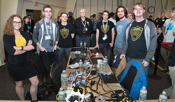 CyberForce winning team from the University of Maryland