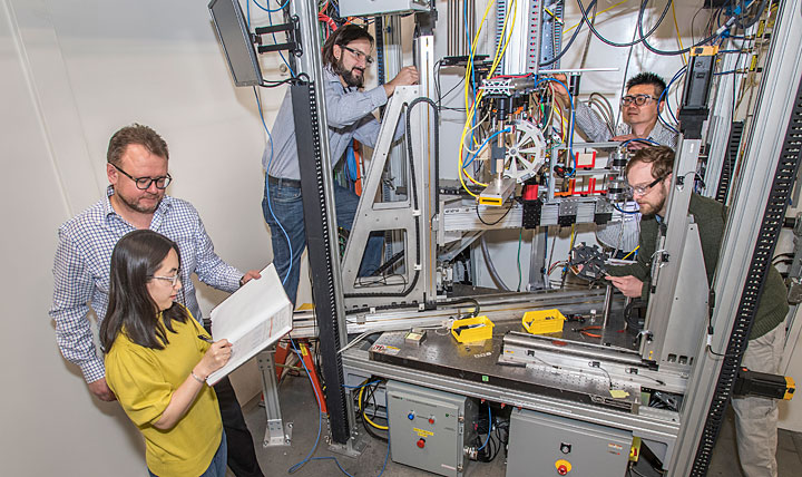 NETL researchers studying the chemical conversion