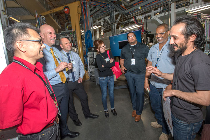 Electron Spectro-Microscopy (ESM) beamline tour