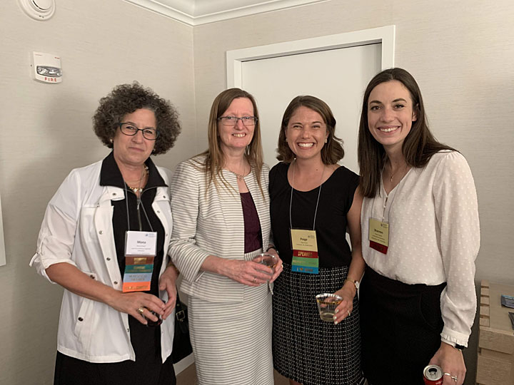 Susan Pepper, Mona Dreicer, Paige Gasser, and Shannon Abbott