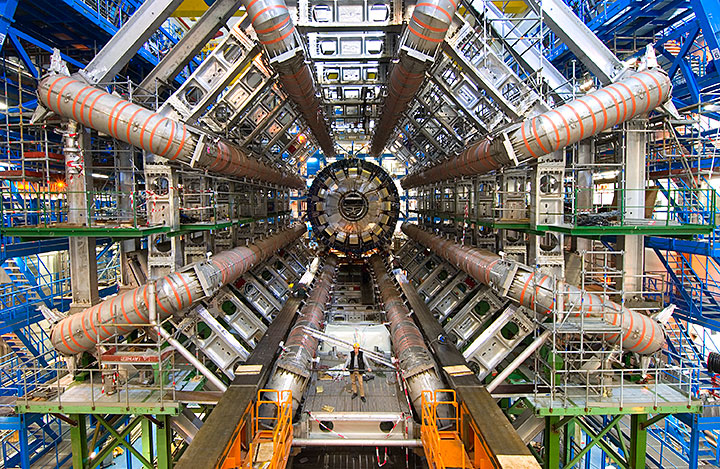 The ATLAS detector at CERN's Large Hadron Collider