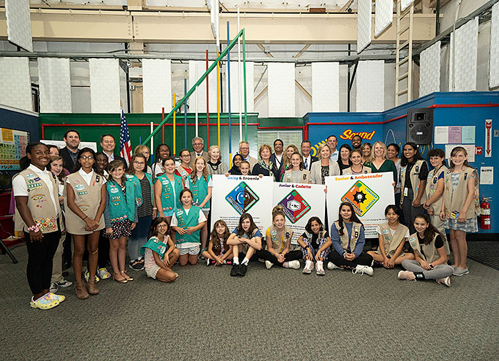 Brookhaven Lab, Suffolk Girl Scouts Launch Patch Program