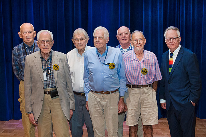 VIPs with more than 50 years of servic