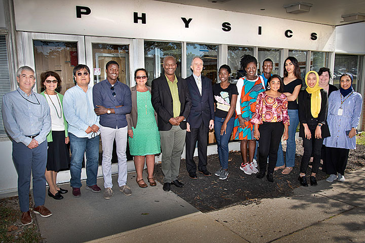 alumni from the African School of Physics