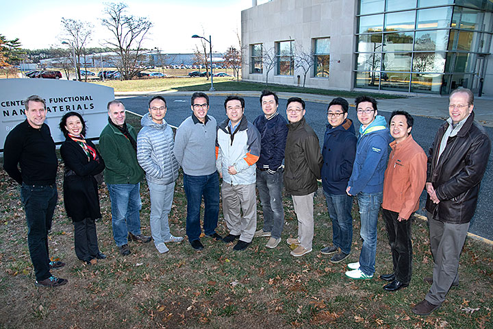 scientists in front of the CFN