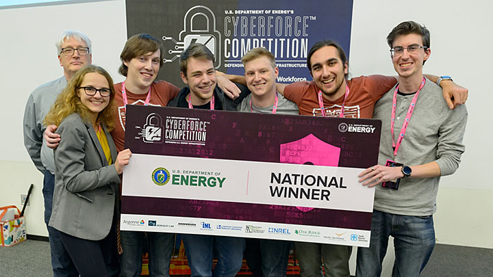 University of Maryland, Baltimore County, is the national winner of the 2019 CyberForce Competition