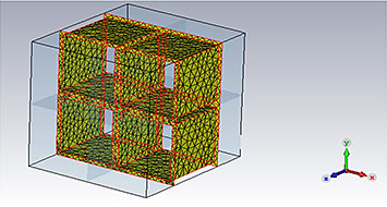 Simulations of filters for cosmic microwave background radiation telescopes