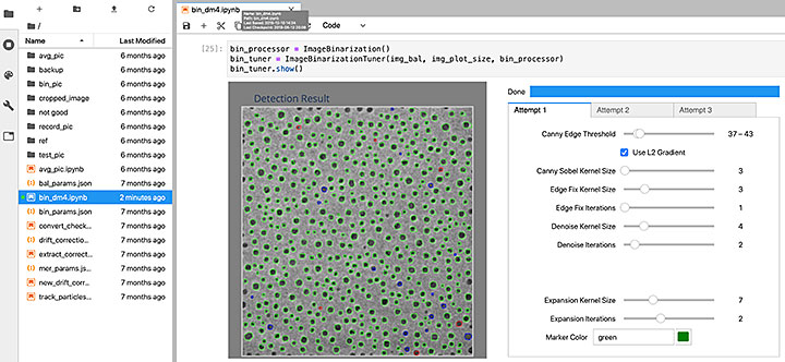 A screenshot of a Jupyter notebook