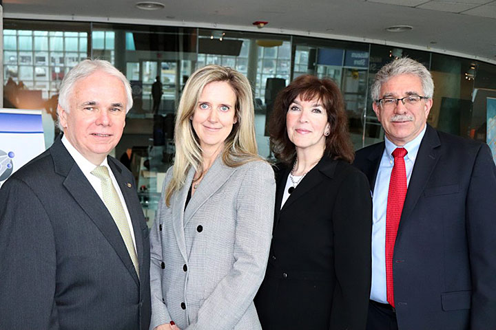 Andrew Parton, Cara Longworth, Cheryl Davidson, and Ken White