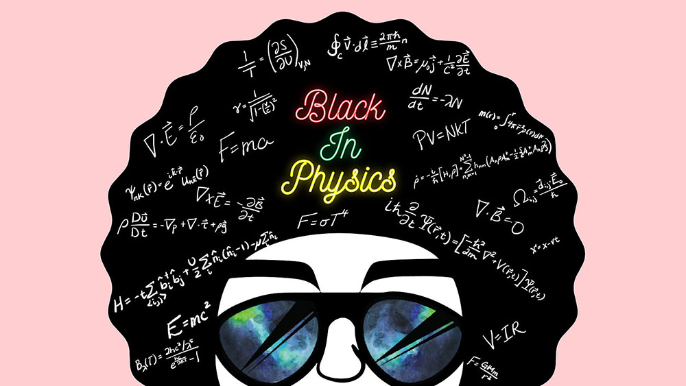 Black in Physics graphic