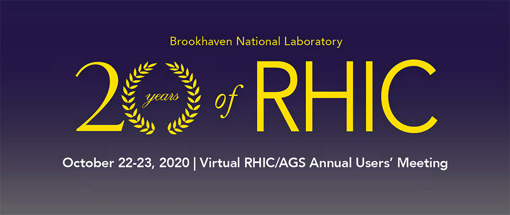 RHIC 20th banner