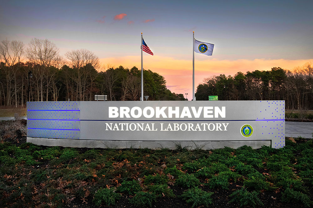 Brookhaven Lab sign