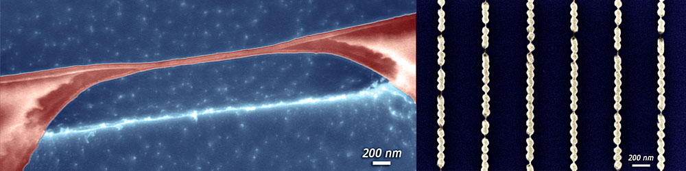 suspended nanostructure and polymeric nanodots