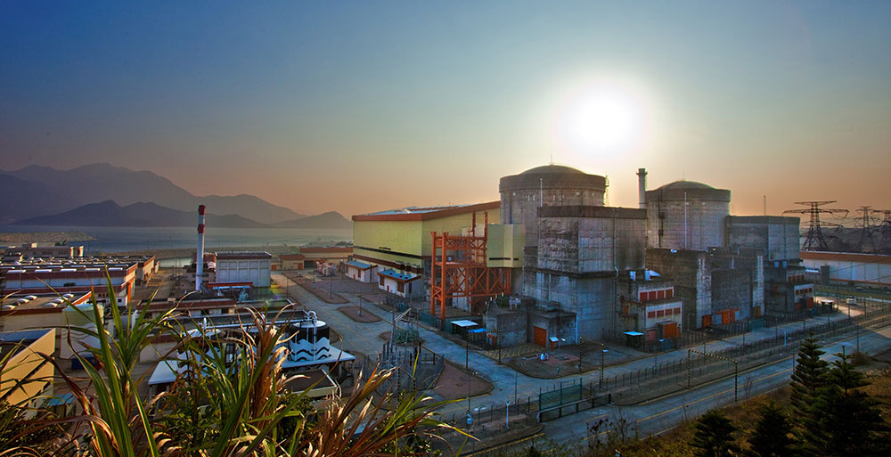 Photo of Daya Bay reactor complex