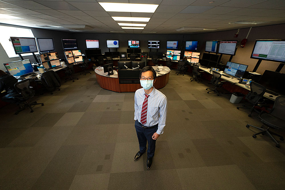 The accelerator complex at Brookhaven National Laboratory.