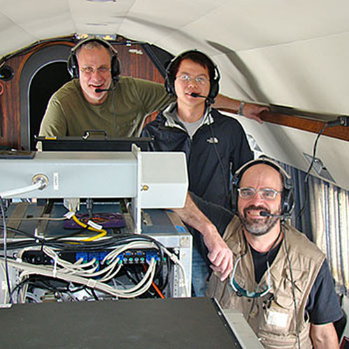 Photo of Chongai Kuang, Art Sedlacek, and Stephen Springston