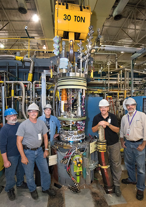 Photo of Superconducting Magnet Division staff