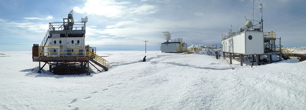 Photo of ARM atmospheric observatory