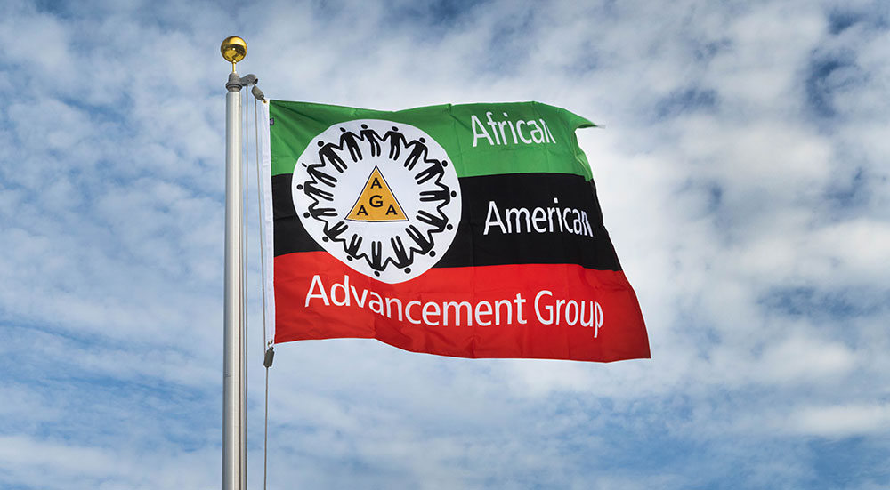 Photo of AAAG flag