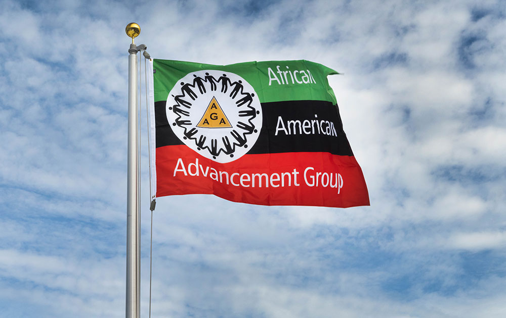 Photo of AAAG flag