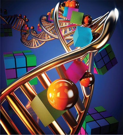 Illustration of box-shaped DNA nanochambers