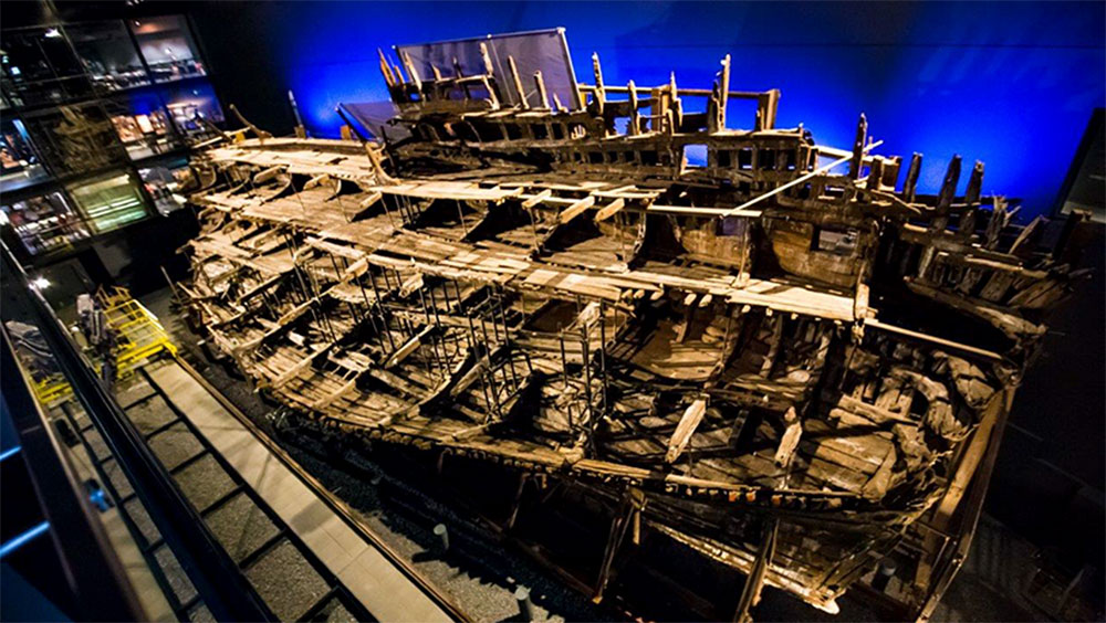 Photo of the Mary Rose