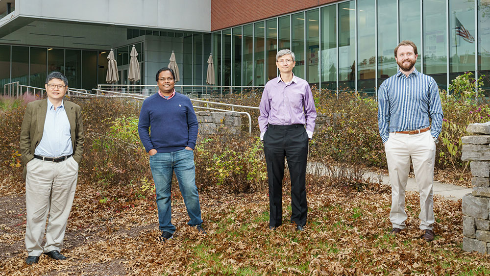 Photo of Sheng Dai, Santanu Roy, Vyacheslav Bryantsev, and Phillip Halstenberg