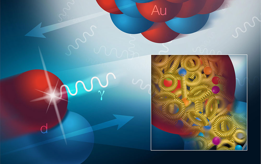 Illustration of mapping gluon distribution