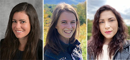 Photo of Laura Fierce, Alison Robey, and Cathrine Hamilton