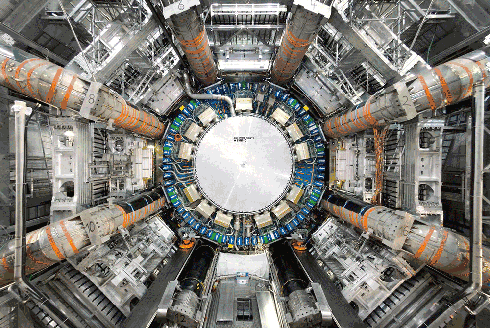 Photo of ATLAS detector