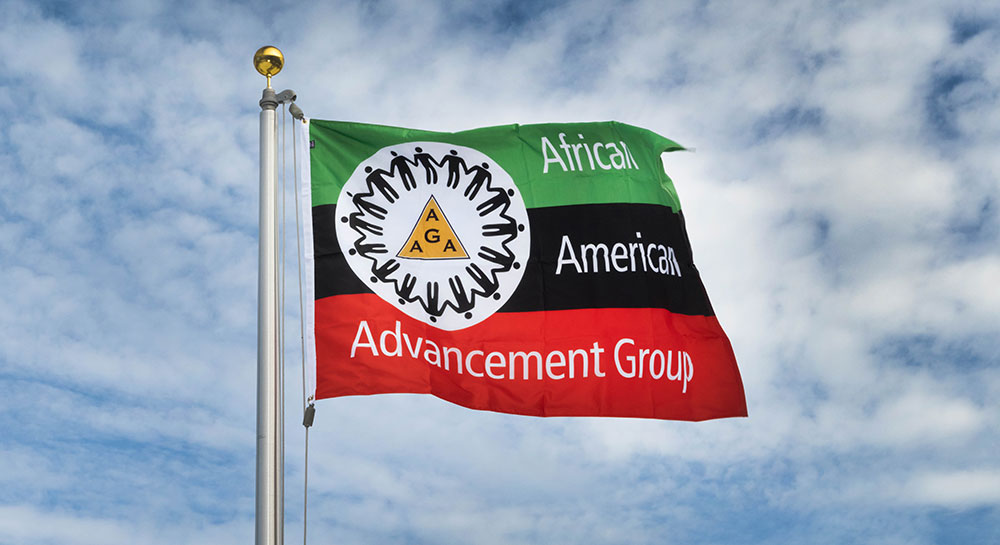 Photo of AAAG flag