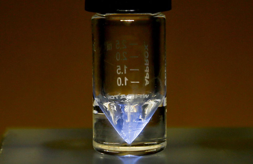 Photo of actinium-225 vial