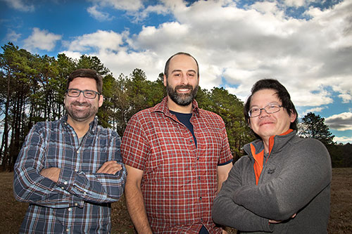 Photo of Chongai Kuang and colleagues