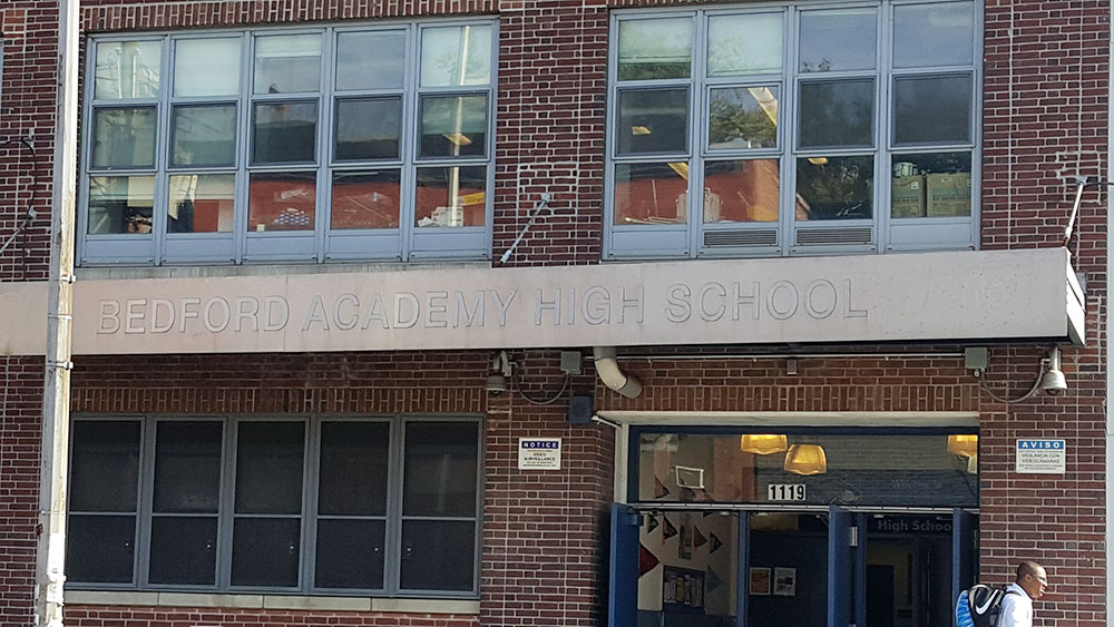 Photo of Bedford Academy High School exterior