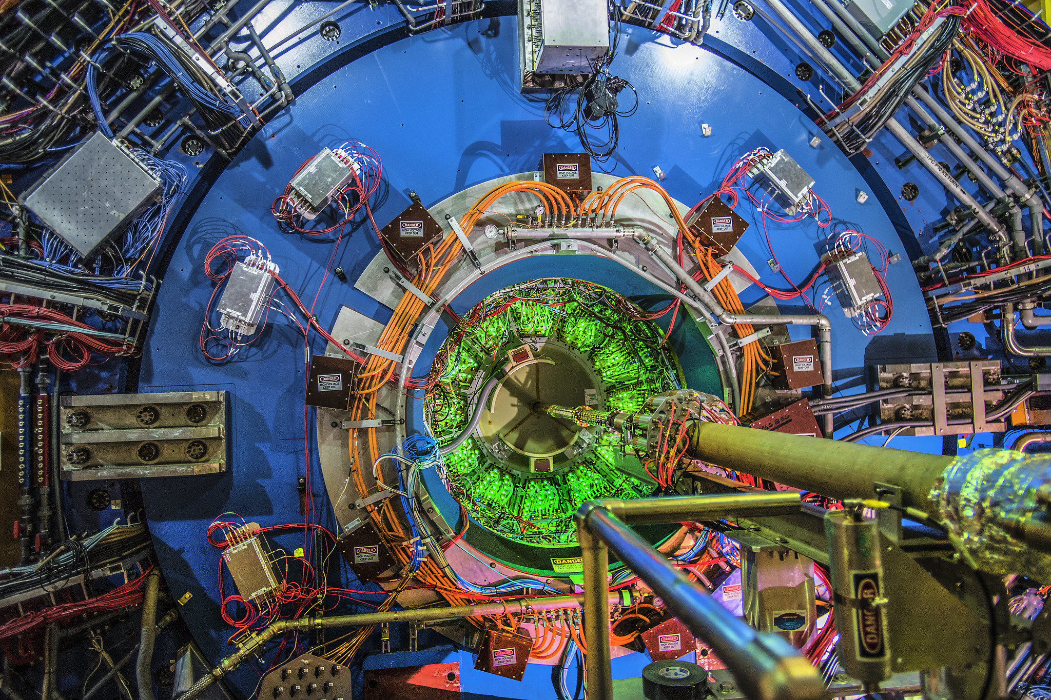 The accelerator complex at Brookhaven National Laboratory.