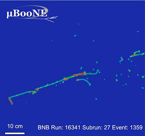 Electron neutrino event