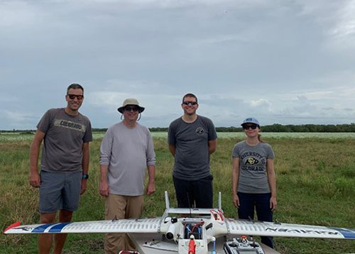 Photo of Gijs de Boer, MIke Jeson, MIchael Rhodes, and Radiance Calmer