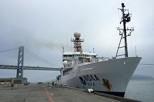 Photo of Ronald H. Brown docked