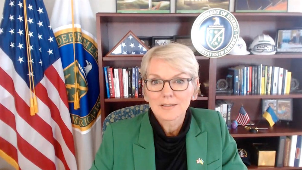 Energy Secretary Jennifer Granholm