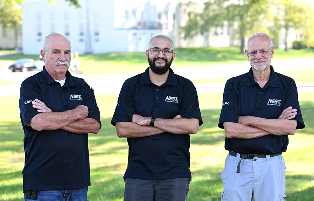 Charles Finfrock, Jose Gomera, and Stephen Musolino