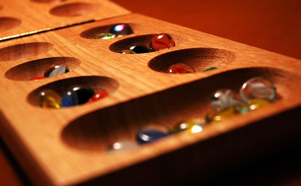 Mancala board