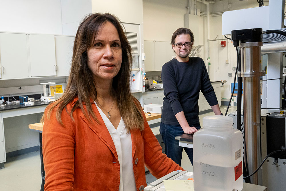 Olga Mayol-Bracero (left) and Janek Uin (right)